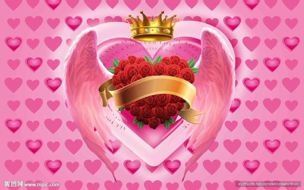 网红翅膀背景墙