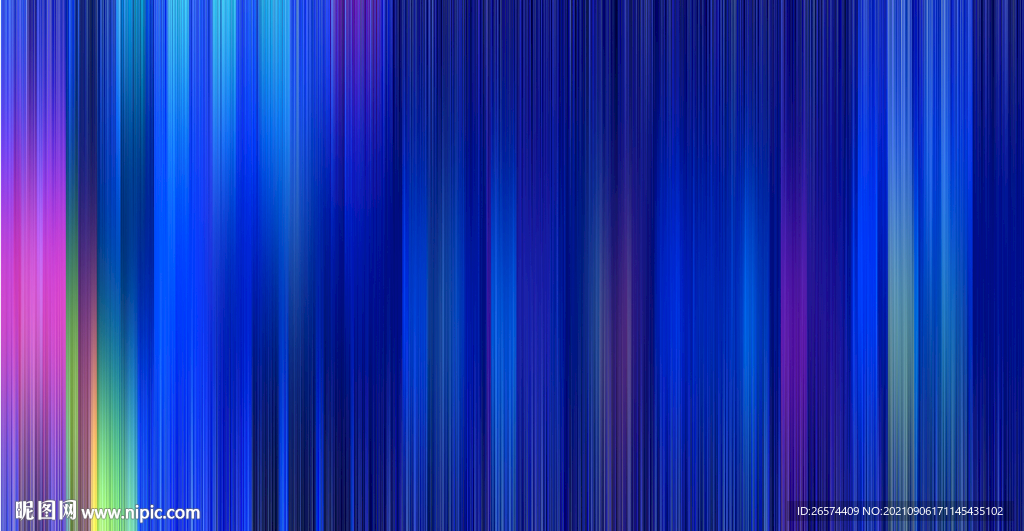 蓝色条纹