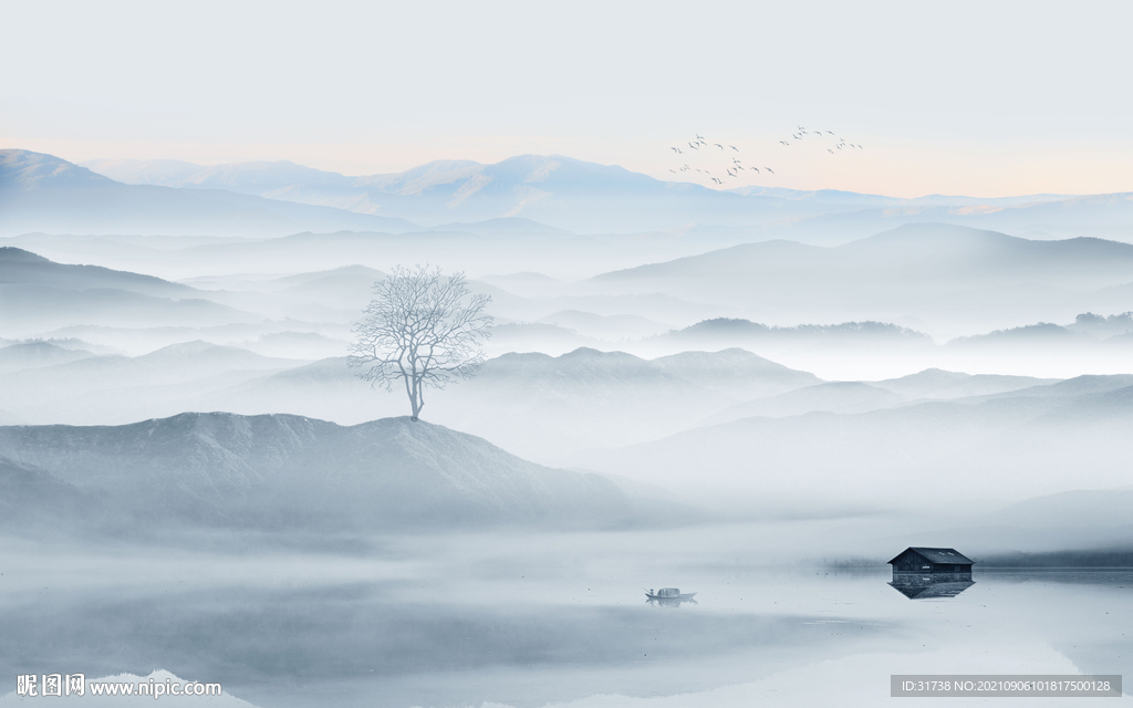 水墨山水