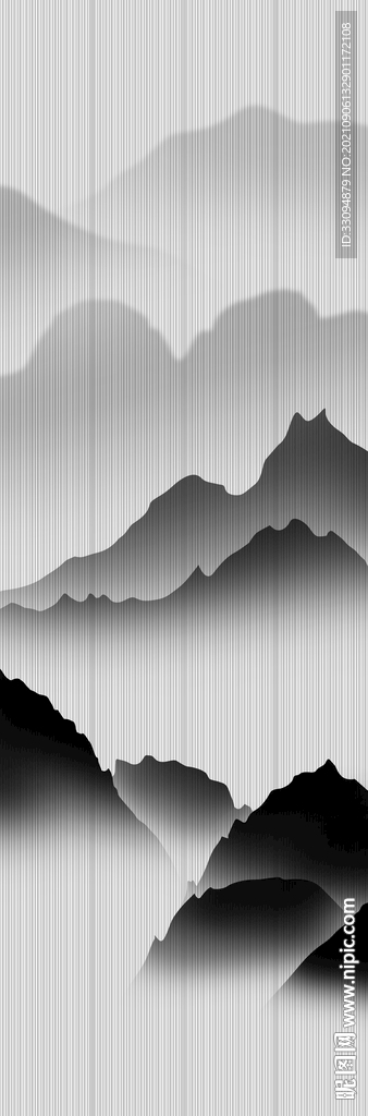 高清分层平开门写真图