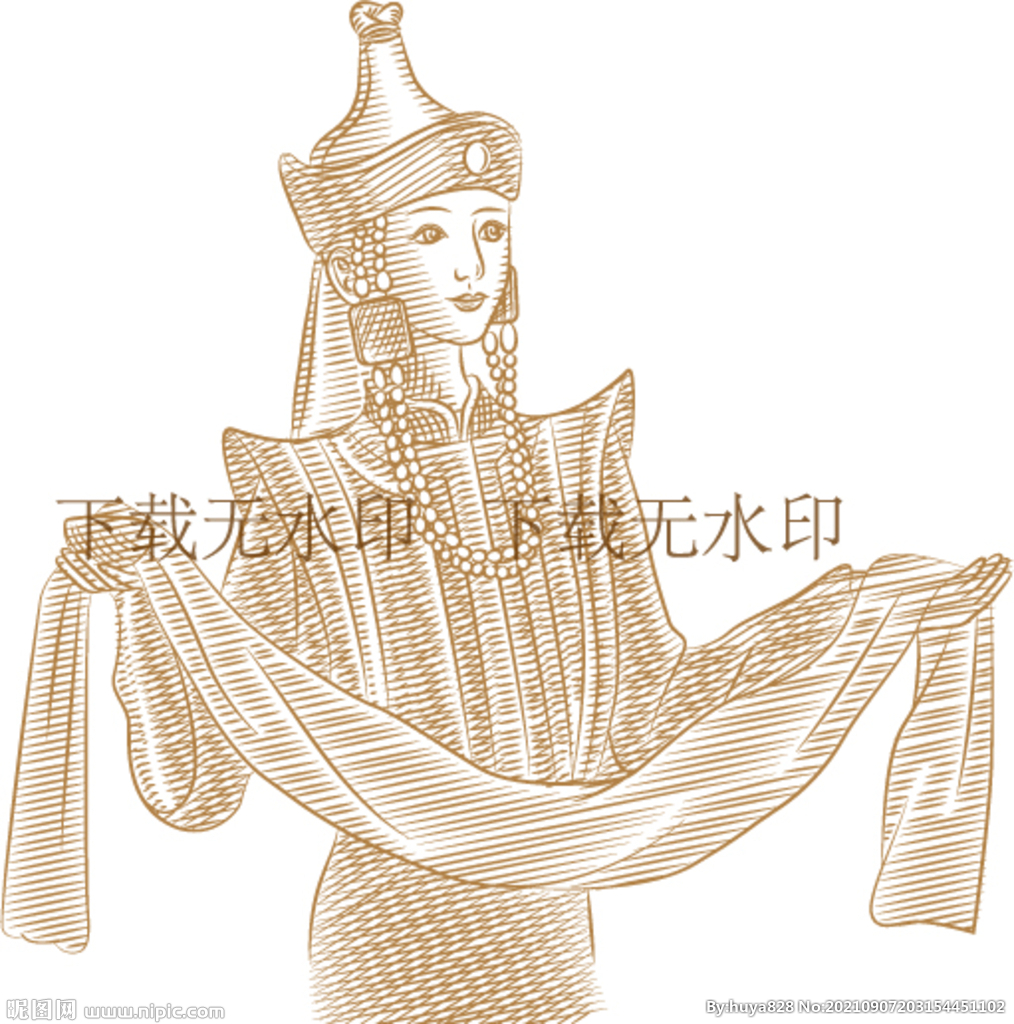 蒙古族哈达