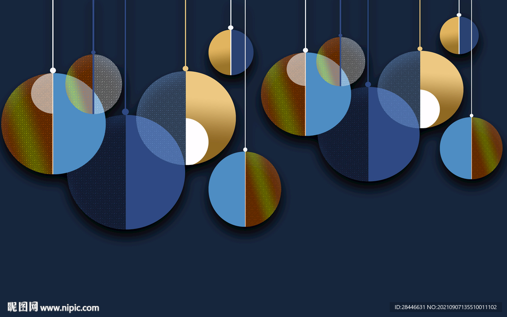 现代简约轻奢背景墙