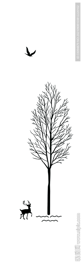 高清分层平开门写真图