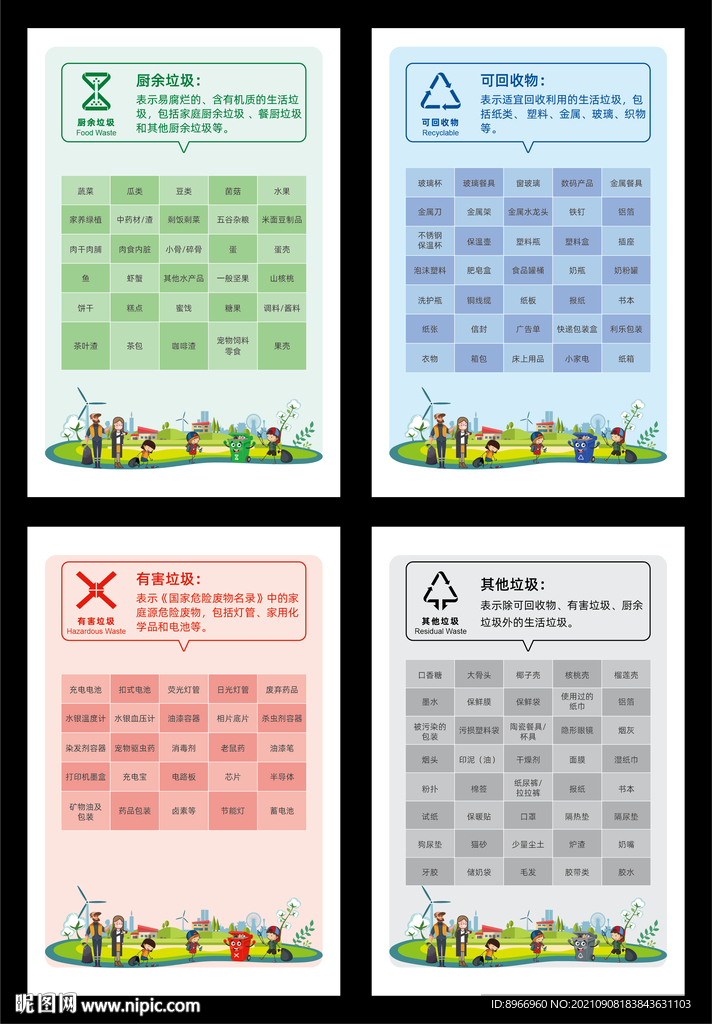 垃圾分类海报