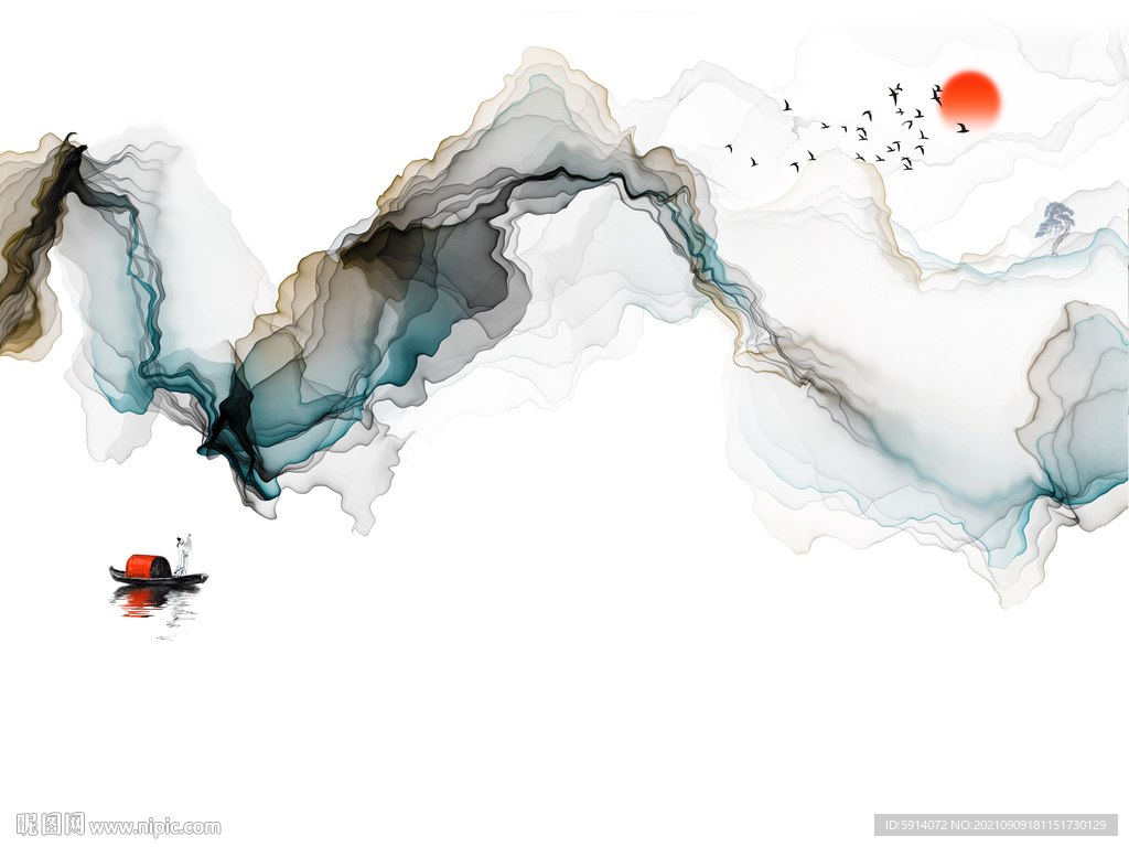 晶瓷画 抽象画 新中式
