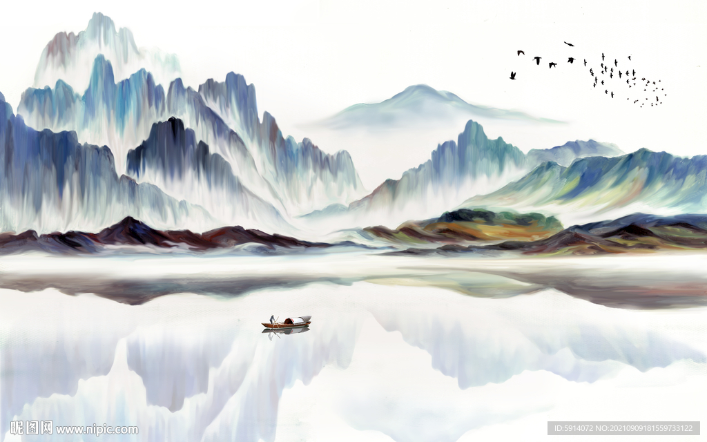晶瓷画 新中式
