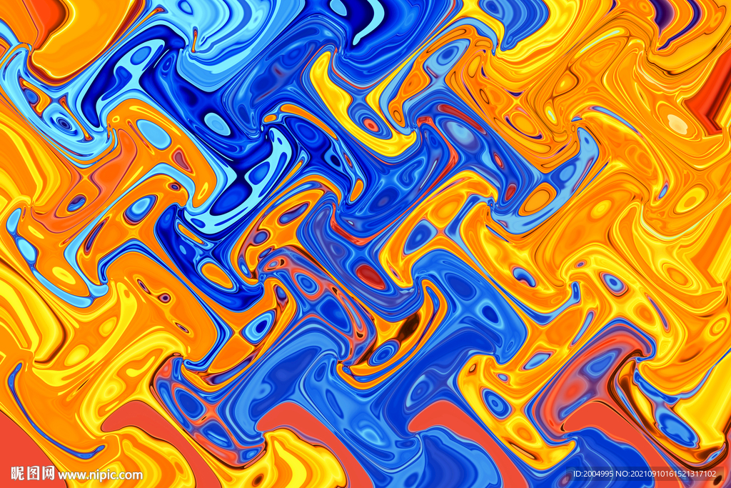 艺术抽象流体纹理