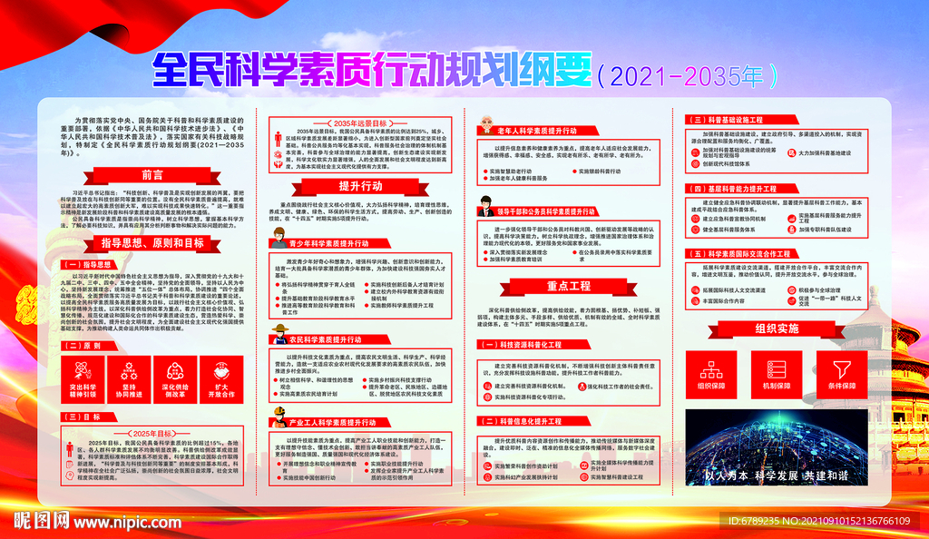 全民科学素质行动规划钢要