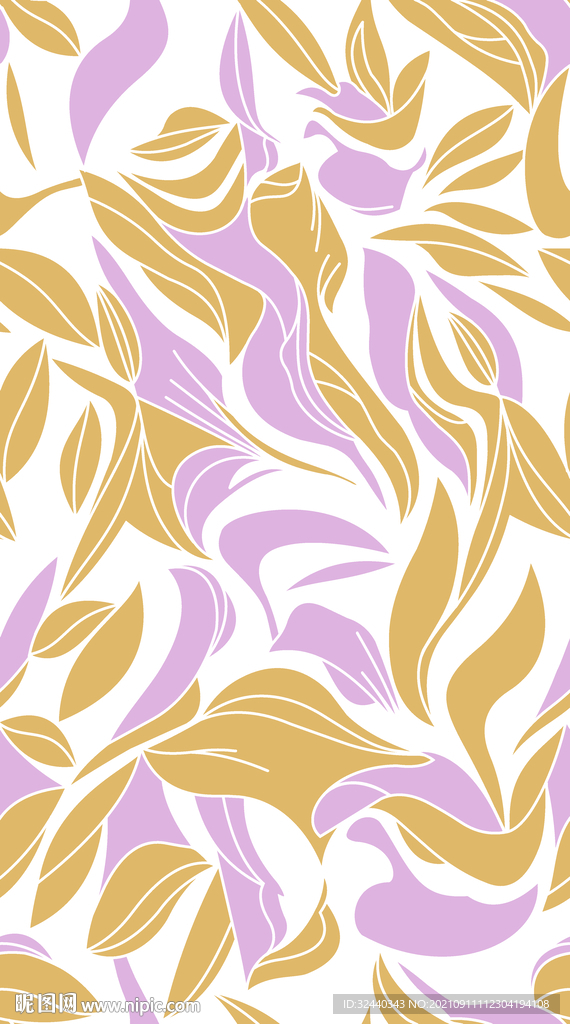 大牌   叶子   数码印花 