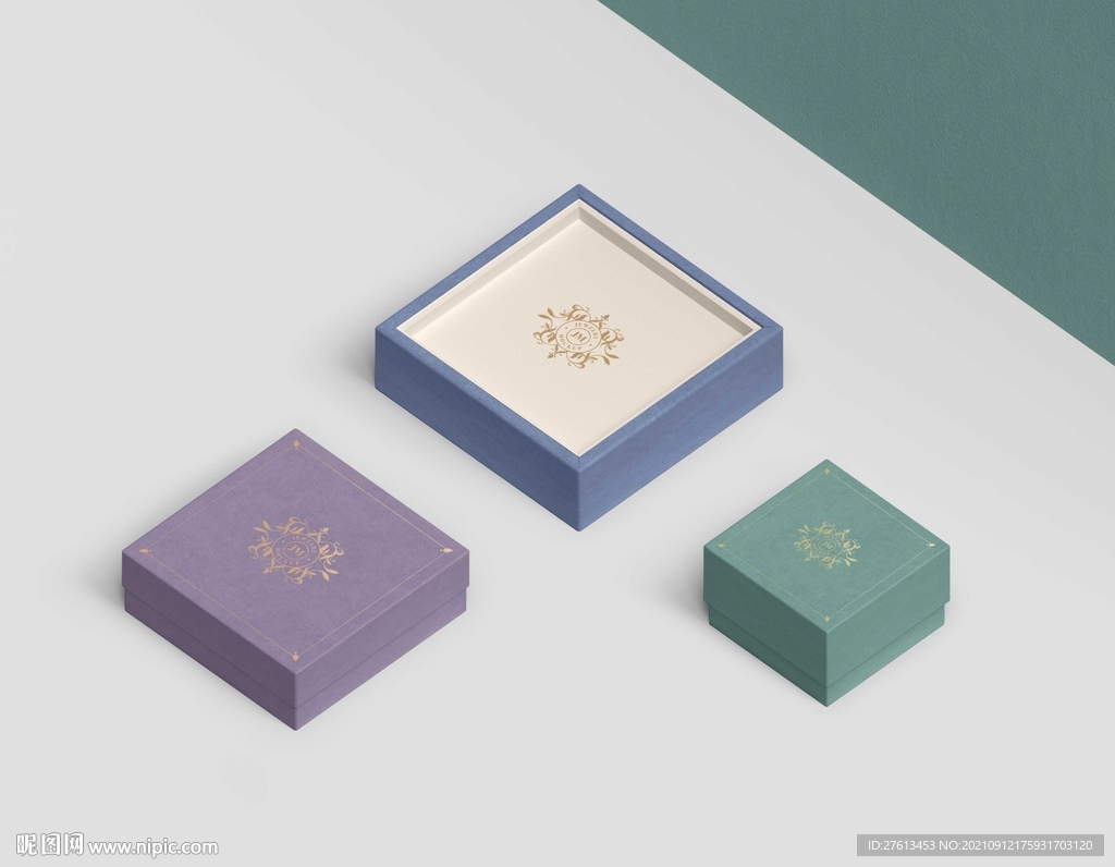 礼品盒样机图片