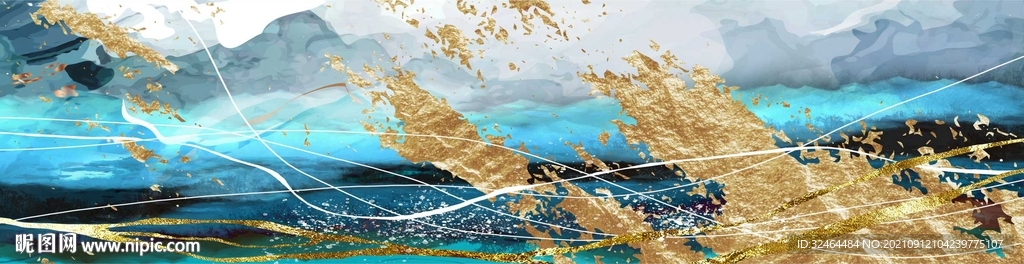 抽象艺术装饰画