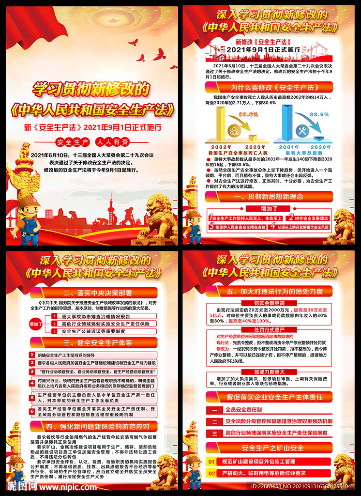 新修改安全生产法宣传栏
