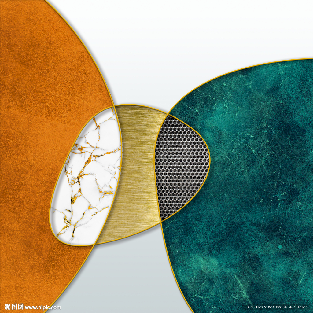 晶瓷画 抽象画 大理石纹理