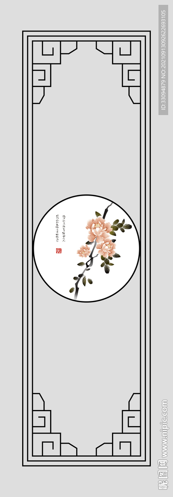 高清分层彩白彩透明底平开门