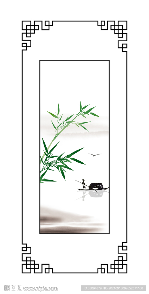 高清分层彩白彩透明底平开门