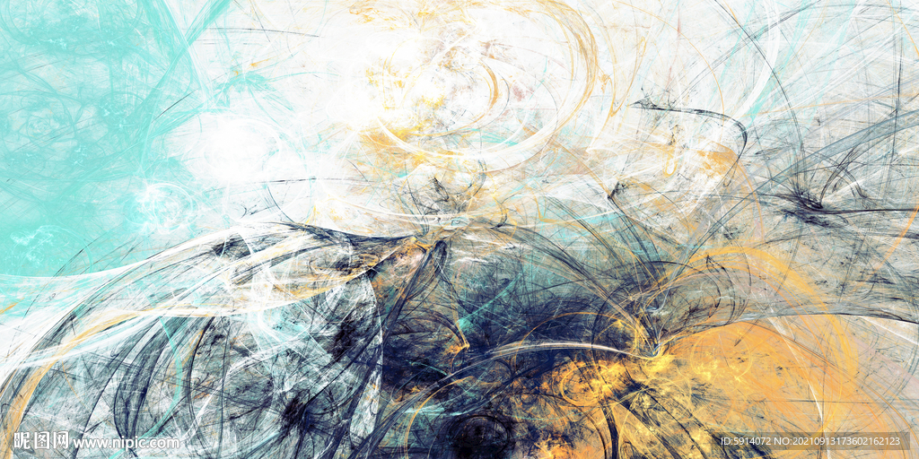 晶瓷画 抽象画 新中式