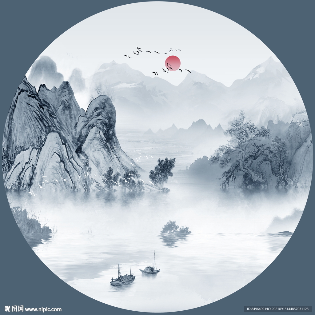 水墨山水