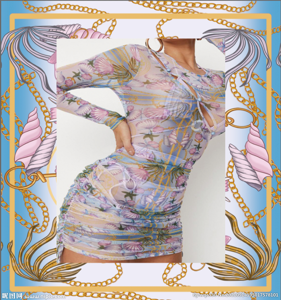 大牌 方巾 贝壳