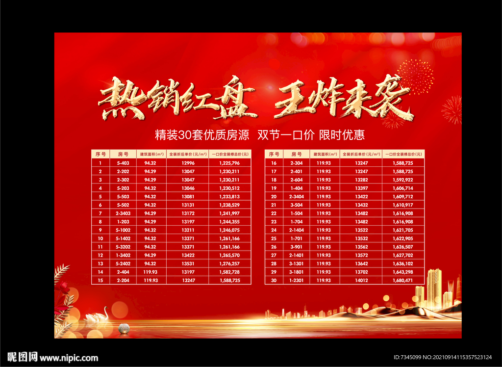 一口价房源