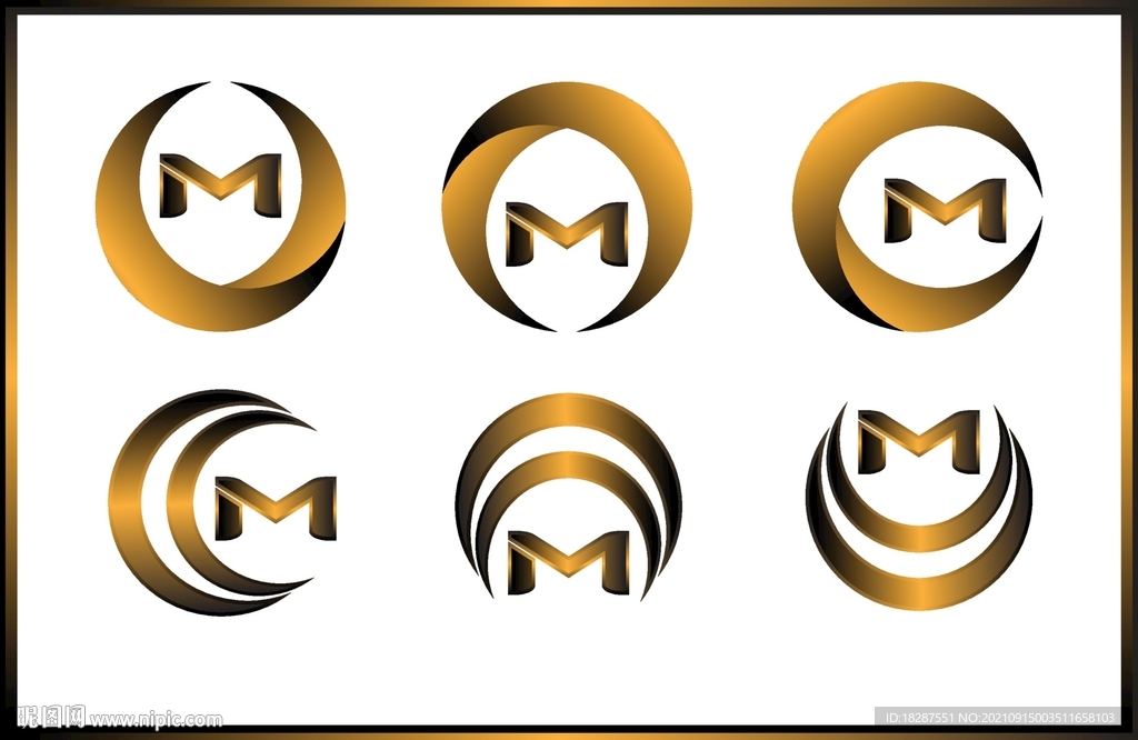 金色商业logo