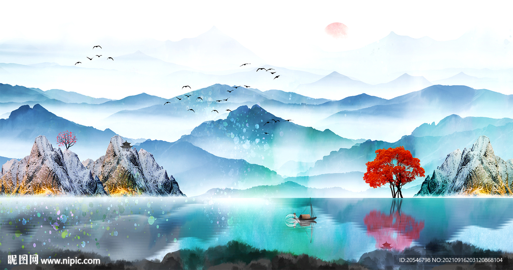 山水画