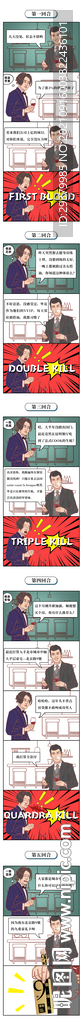 地产漫画对话长图