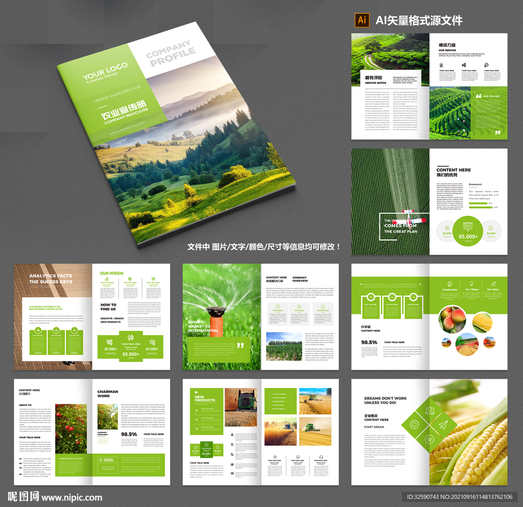 农业画册 农产品宣传册