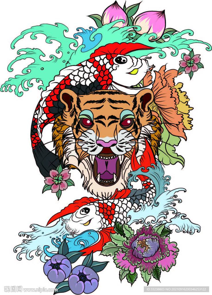 纹身图案 稿图