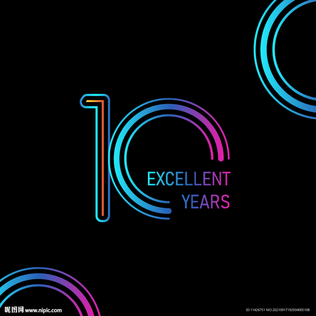10周年logo