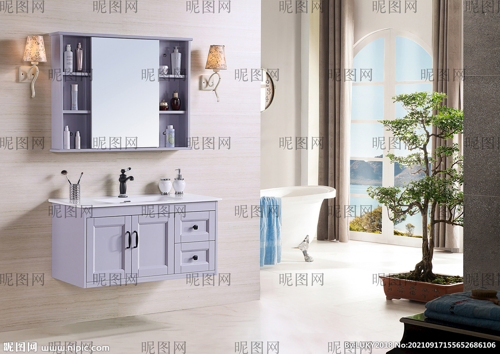 浴室柜图片