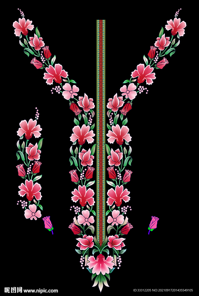 花朵 叶子  女装      