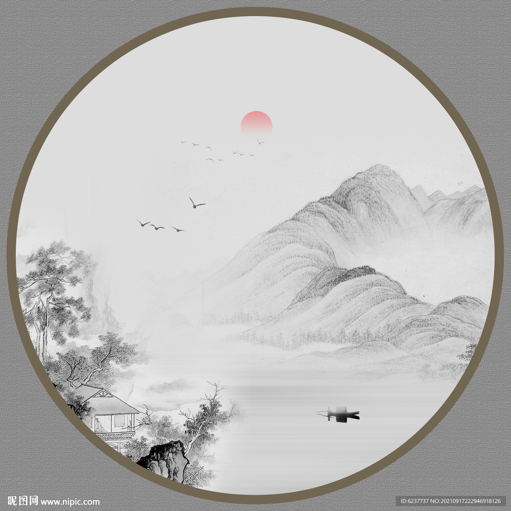 山水画