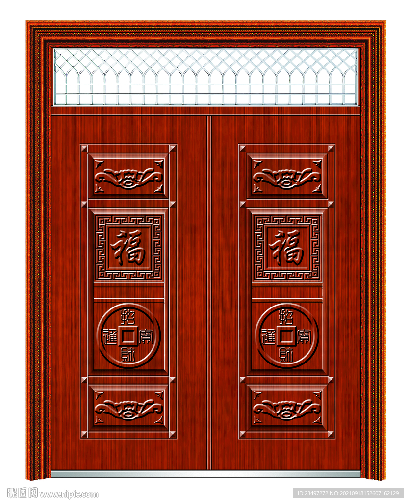 仿铜门 
