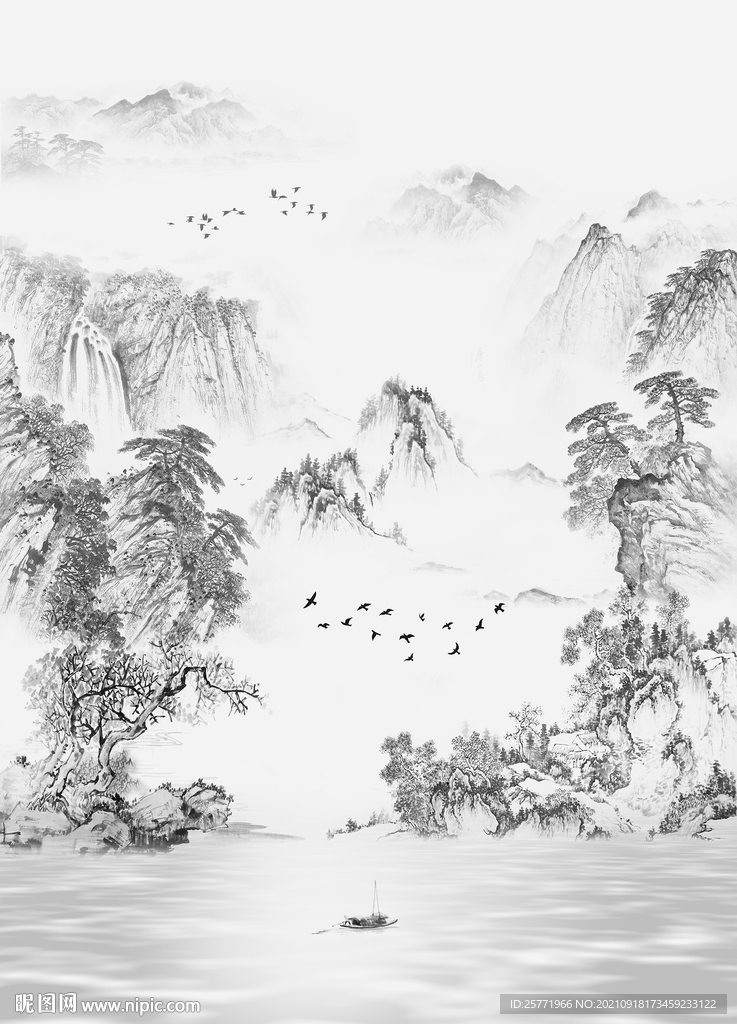 山水画