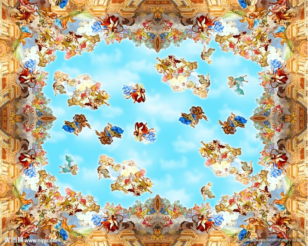 欧美风格装饰画图片
