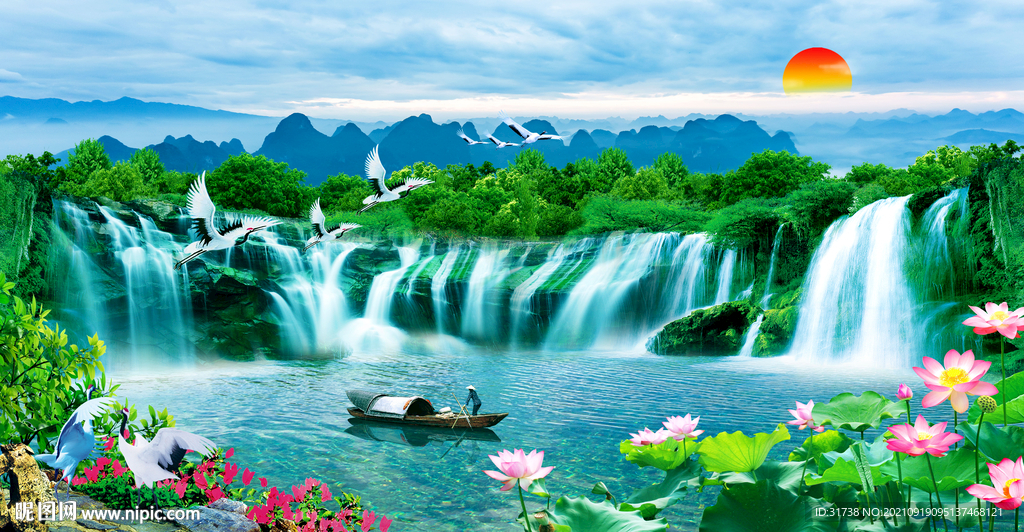 山水风景