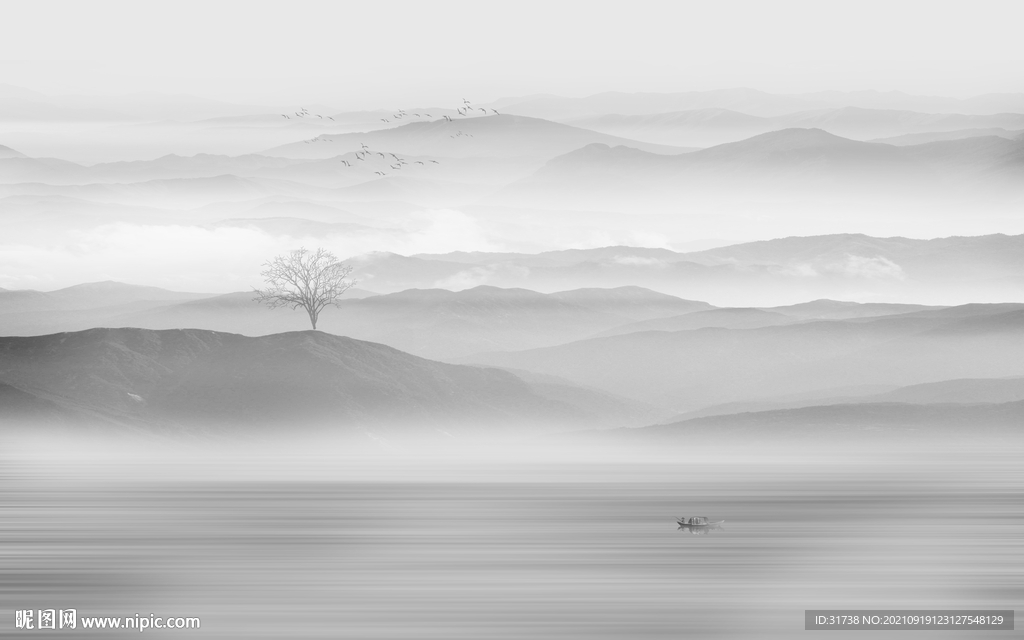 水墨山水