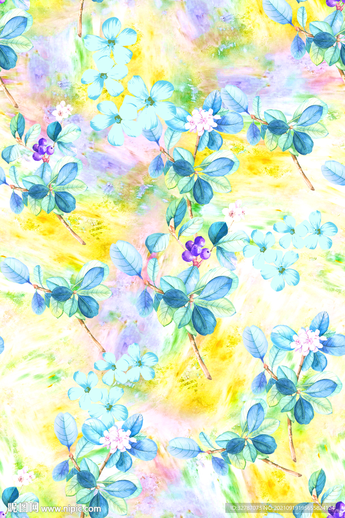 手绘花