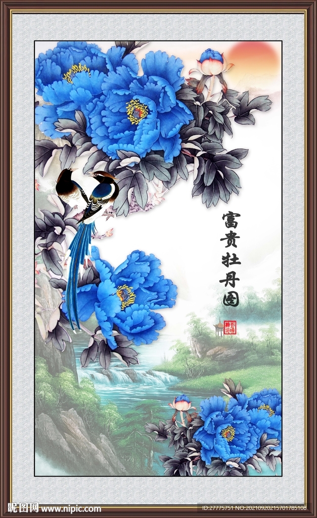 牡丹图