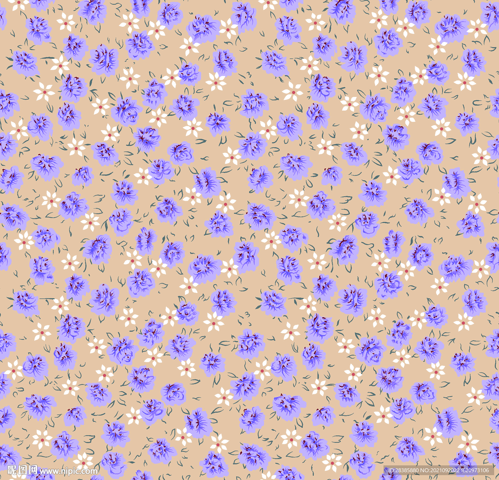 碎花 