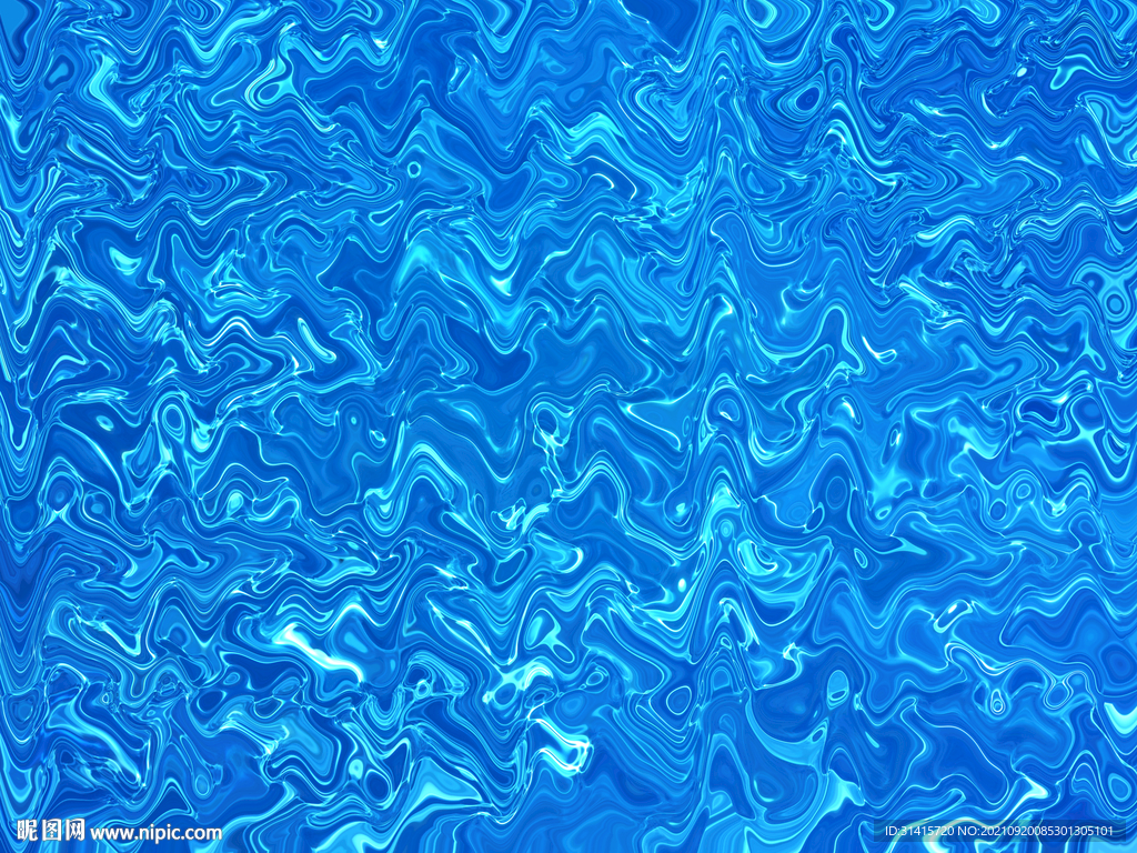 蓝色水波纹