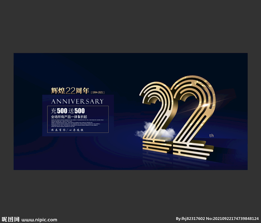 22周年