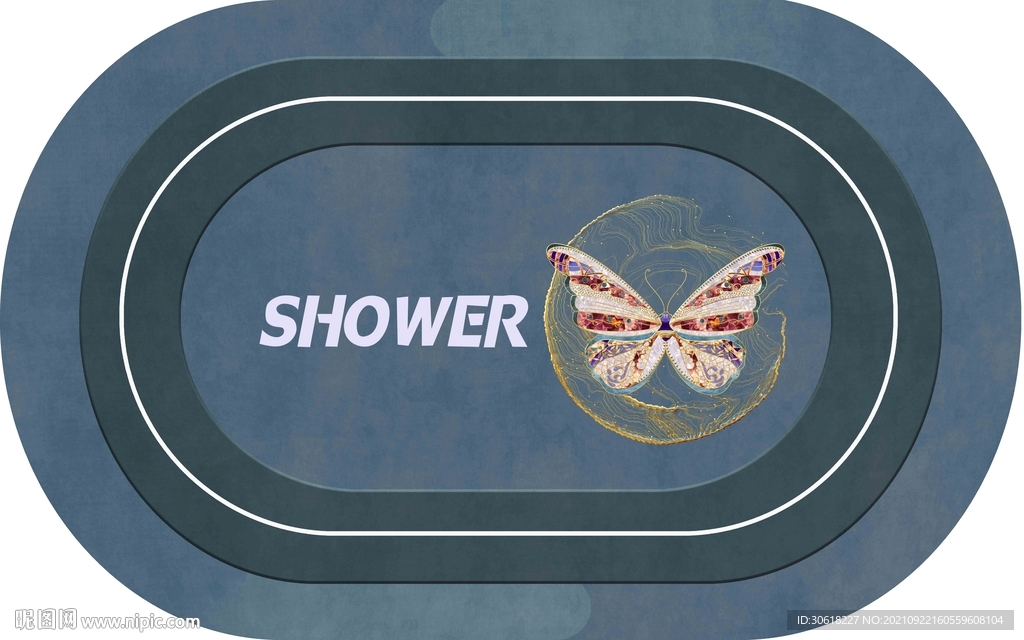 现代简约北欧轻奢地毯 