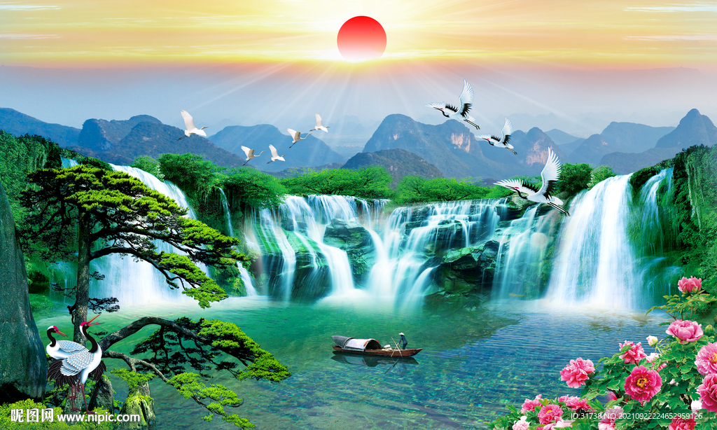 山水画