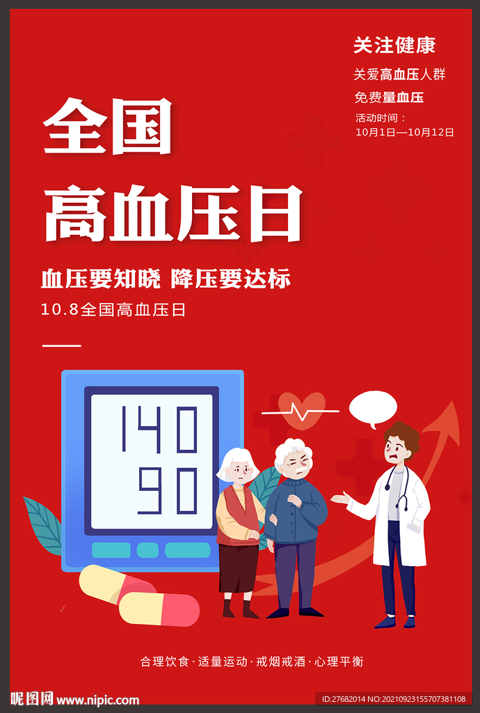 防治高血压日