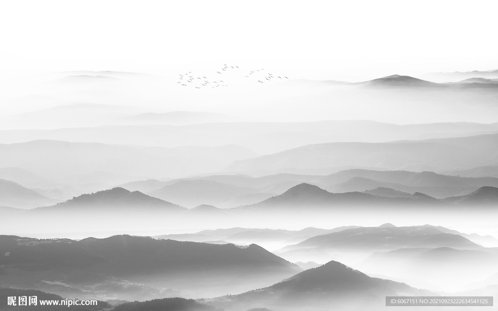 新中式山水画
