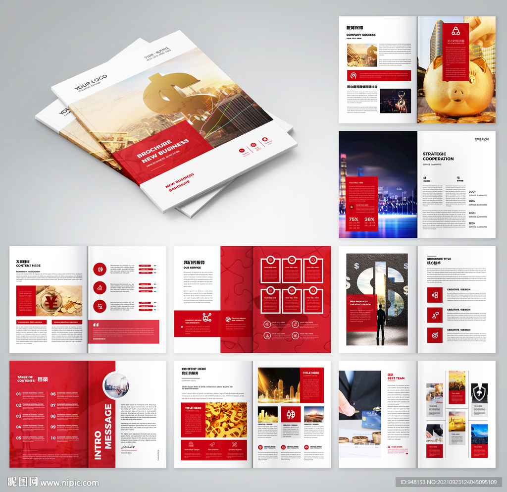 金融画册 投资宣传册