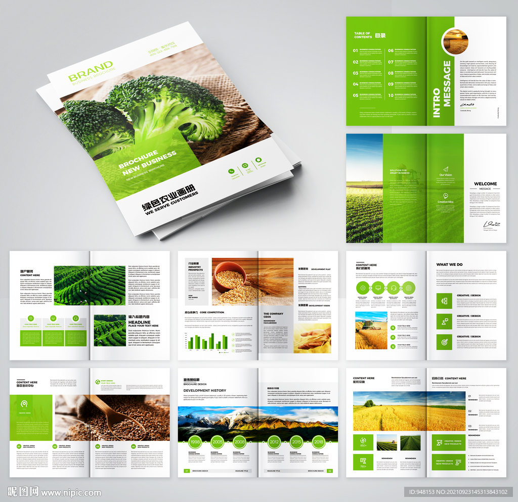 农业画册 农产品宣传册