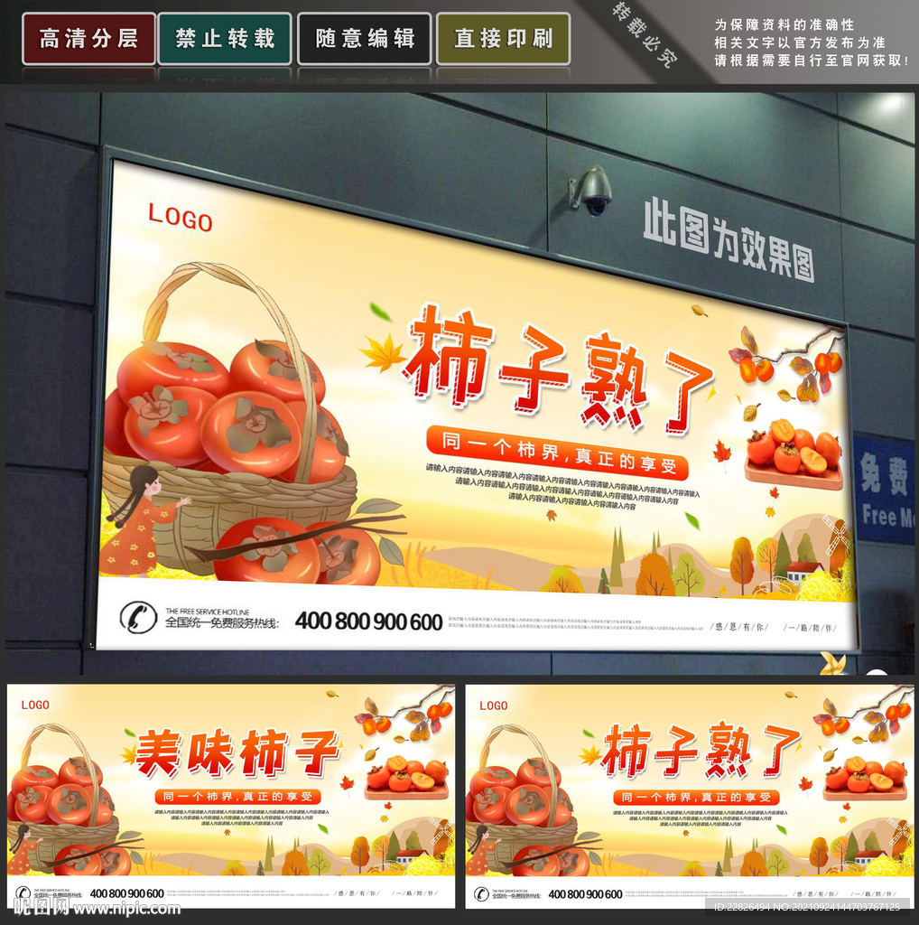 柿子熟了