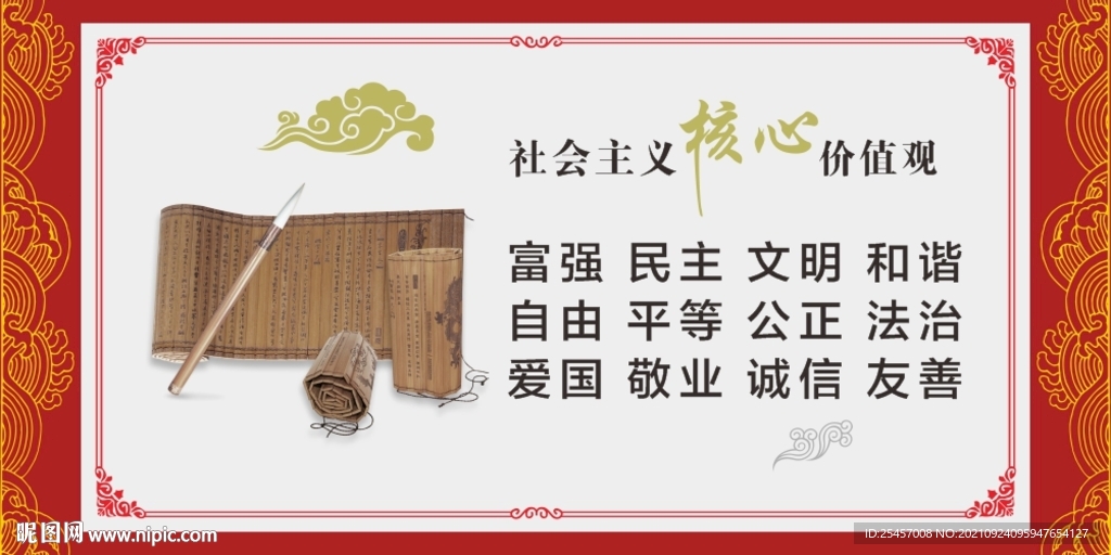 价值展板 